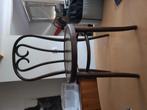 4 Thonet stoeltjes vintage, Huis en Inrichting, Stoelen, Ophalen, Gebruikt, Bruin, Twee