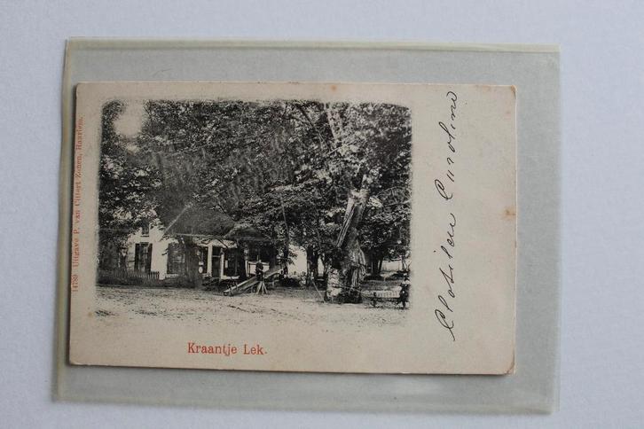 briefkaart/ansichtkaart-Haarlem- Kraantje Lek - 1900/1920, Verzamelen, Ansichtkaarten | Nederland, Gelopen, Zuid-Holland, Voor 1920
