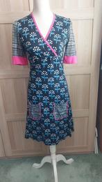 Zomerjurk tante Betsy M, Kleding | Dames, Jurken, Ophalen of Verzenden, Zo goed als nieuw, Blauw, Knielengte