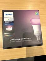 Philips Hue Starterspakket E27 Lichtbron, Nieuw, E27 (groot), Ophalen of Verzenden, Led-lamp
