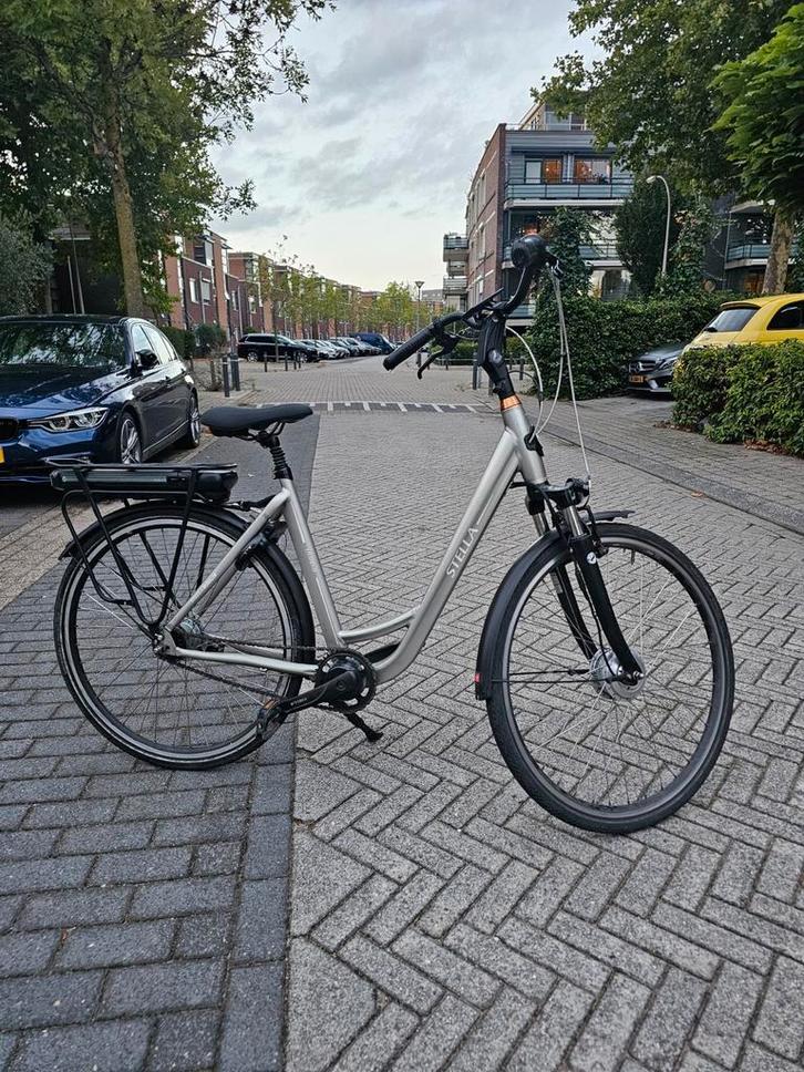 Stella livorno elektrische fiets, Fietsen en Brommers, Fietsen | Dames | Damesfietsen, Zo goed als nieuw, Overige merken, (Extra) lage instap