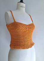 90s vintage Kaat Tilley knitwear xs tot medium camisole top, Kleding | Dames, Geel, Ophalen of Verzenden, Zo goed als nieuw, Maat 36 (S)