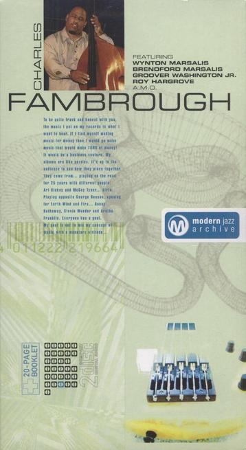 MODERN JAZZ ARCHIVE CHARLES FAMBROUGH 2 CD BOX SET beschikbaar voor biedingen