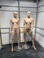 Mannequins winkel etalage poppen 2 stuks, Diensten en Vakmensen, Kleermakers en Kledingontwerpers