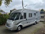 Hymer B614 SL Lang, nieuwe distr. riem + APK Spec.uitvoering, Caravans en Kamperen, Campers, Chemisch toilet, Ringverwarming, Fiat