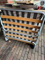Inklapbaar Logeerbed - Compact & Handig!, Ophalen, Gebruikt, Eenpersoons, 80 cm