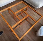 Roche Bobois houten en glazen modular coffee table, Huis en Inrichting, Tafels | Salontafels, Ophalen, 100 tot 150 cm, 50 tot 100 cm