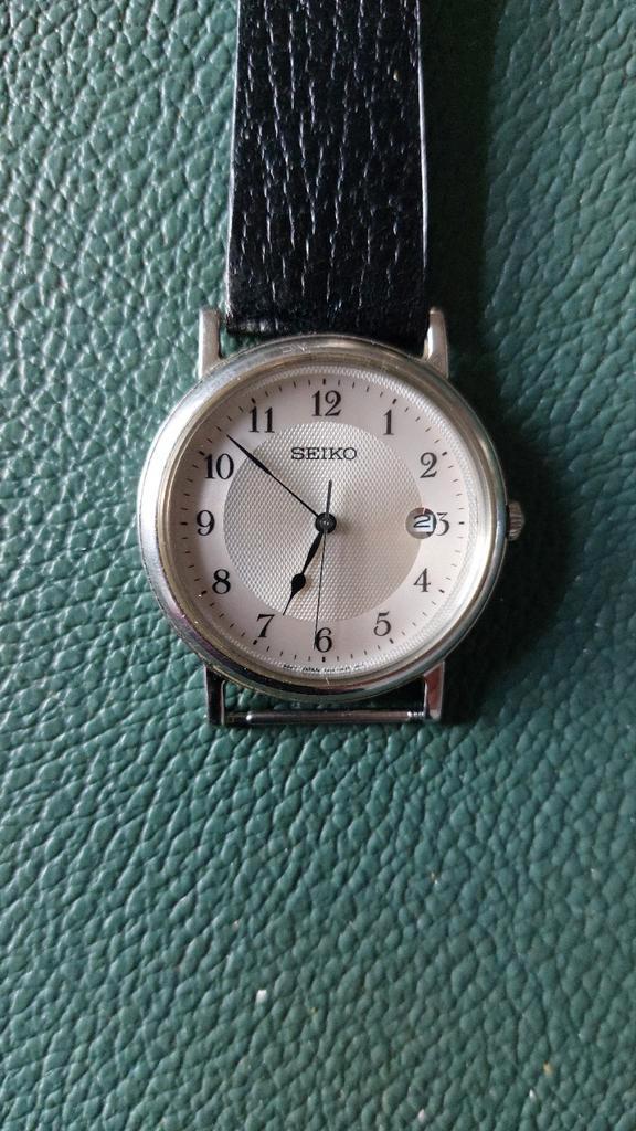 Seiko 7N32-0AX0 Dresswatch - Topstaat!, Sieraden, Tassen en Uiterlijk, Horloges | Heren, Zo goed als nieuw, Polshorloge, Seiko