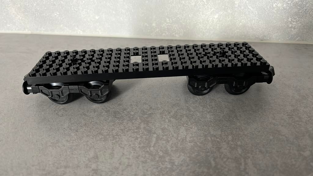 Lego treinwagon onderstel., Ophalen of Verzenden, Gebruikt, Losse stenen, Lego