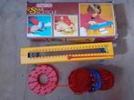 vintage kinder brei set compleet doos leren breien breibord, Ophalen, Gebruikt, Breien, Overige typen