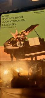 Alfred's Basic pianomethode voor volwassen beginners dl 2, Gebruikt, Overige genres, Les of Cursus, Ophalen of Verzenden