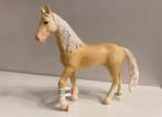 Schleich Akgal Teke Hengst met Vaan ~ 13911, Ophalen of Verzenden, Zo goed als nieuw, Paard, Beeldje of Figuurtje