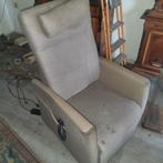 Elektrische relax fauteuil, Huis en Inrichting, Fauteuils, Ophalen, Gebruikt, 75 tot 100 cm, 50 tot 75 cm