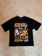 Cruijff T-shirt Oversized - Maat S, Kleding | Heren, Ophalen of Verzenden, Zo goed als nieuw, Maat 46 (S) of kleiner, Zwart