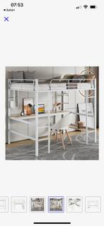 Grijze hoogslaper mer een bureau blad eronder, Dieren en Toebehoren, Knaagdieren en Konijnen | Hokken en Kooien, Minder dan 60 cm