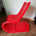 one of a kind  houten design stoel fauteuil echte eyeketcher, Ophalen, Zo goed als nieuw, Hout