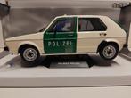 Volkswagen Golf 1 Polizei uitviering Solido new 1:18 KRD, Ophalen of Verzenden, Zo goed als nieuw, Auto, Solido