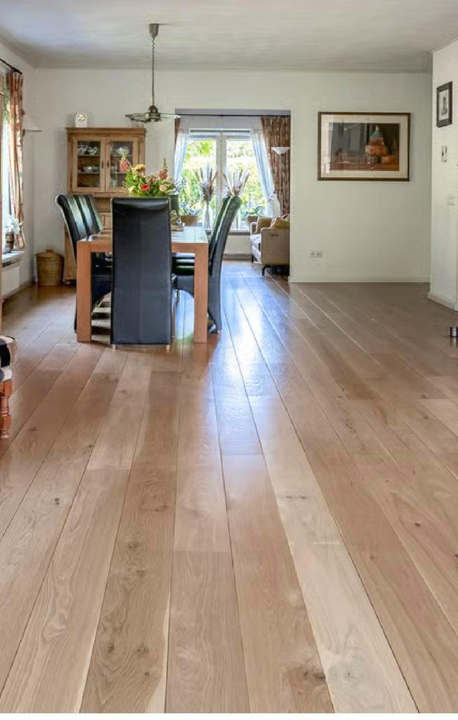 Parketvloer ca. 100m2 - Zelf uithalen/ophalen, Doe-het-zelf en Verbouw, Vloerdelen en Plavuizen, Gebruikt, Parket, Hout, 50 tot 150 cm
