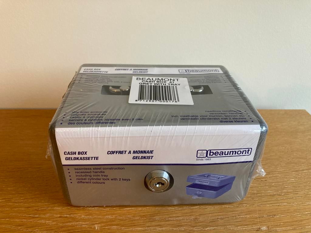 Geldkistje / Geldkassette Beaumont - nieuw, Ophalen of Verzenden, Nieuw