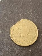 NU €3000,- Koning beatrix 1999 - misslag: CLIPPED PLANCHET, Postzegels en Munten, Munten | Europa | Euromunten, Ophalen of Verzenden