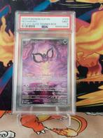 PSA 9 Pecharunt SVP129 - Shrouded Fable Pokemon Center Promo, Ophalen of Verzenden, Nieuw, Losse kaart, Foil