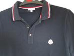 Nr.143: Prachtige Heren Polo van Moncler maat M Donkerblauw, Moncler, Ophalen of Verzenden, Zo goed als nieuw, Maat 48/50 (M)