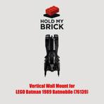 Vertical Wall Mount for LEGO Batman 1989 Batmobile (76139), Ophalen of Verzenden, Nieuw, Complete set, Lego