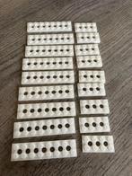 lego technic plaat 2x4 /2x8 wit (zie foto) in 1 koop 1 euro, Ophalen of Verzenden, Zo goed als nieuw, Losse stenen, Lego