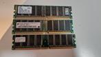 3 bankjes DDR Geheugen. 1.5 GB, Computers en Software, RAM geheugen, Ophalen, DDR, Desktop, Gebruikt