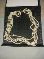 Parelmoer Ketting - Meerdere Strengen, Overige materialen, Wit, Ophalen of Verzenden, Zo goed als nieuw