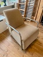 Gelderland fauteuil met metalen frame, Ophalen, Gebruikt, Minder dan 75 cm, Metaal