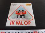 sticker IK VAN OP seca het laatste nieuws, Verzamelen, Ophalen, Zo goed als nieuw, Bedrijf of Vereniging
