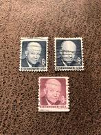 Eisenhower USA Postzegels, Ophalen of Verzenden, Gestempeld
