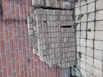 Gratis  vierkante stenen 10x10, Tuin en Terras, Tegels en Klinkers, Ophalen, Gebruikt, Beton, Klinkers