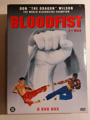 Bloodfist I - VIII dvd (1989 - 1996)(Don Wilson)(8-disc box)