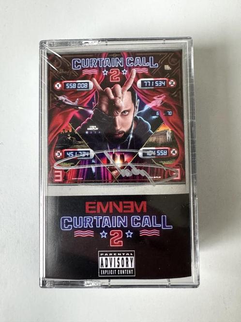 Eminem - Curtain Call 2 (Cassette) (SIGNED / SEALED), Cd's en Dvd's, Cassettebandjes, Nieuw in verpakking, Origineel, Hiphop en Rap