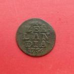 Duit Zeeland 1756 Zeelandia Luctor et Emergo Middelburg, Ophalen of Verzenden, Vóór koninkrijk, Overige waardes, Losse munt