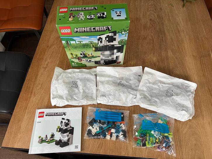 LEGO Minecraft The Panda Heaven, Kinderen en Baby's, Speelgoed | Duplo en Lego, Zo goed als nieuw, Ophalen of Verzenden
