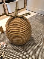 Ananas mand hema, Ophalen of Verzenden, Zo goed als nieuw, Rond, Riet