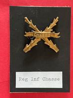 Regiment infanterie chasse, Verzamelen, Militaria | Algemeen, Ophalen of Verzenden, Landmacht, Nederland, Embleem of Badge