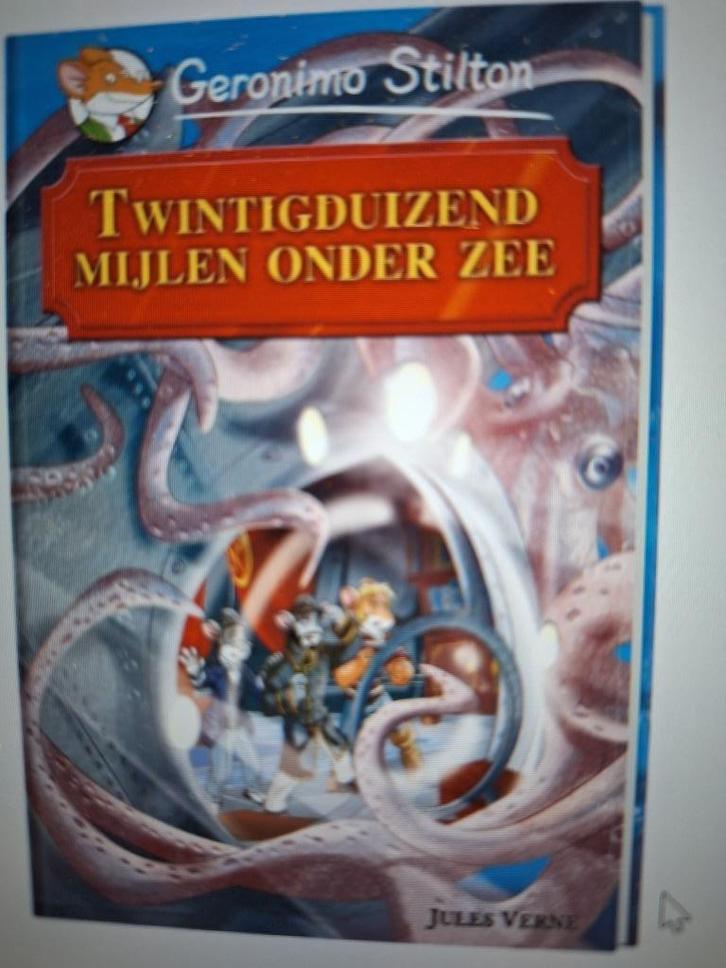 Twintigduizend mijlen onder zee Geronimo stilton Hardcover, Boeken, Kinderboeken | Jeugd | onder 10 jaar, Gelezen, Fictie algemeen