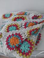 Gehaakte Sprei / Deken - Kleurrijk en Uniek, Ophalen of Verzenden, Gebruikt