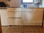 14 x keukenblok compleet, Ophalen, Gebruikt, Wit, Enkelwandige keuken
