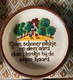 Bordje van Vlieg uut Holland, ø 12 cm, Antiek en Kunst, Ophalen of Verzenden