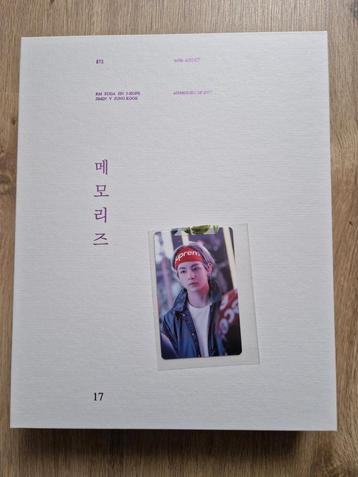 Bts Memories Of 2017 incl. V photocard  beschikbaar voor biedingen