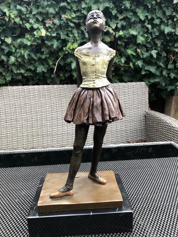 bronzen ballet ballerina meisje la danseuse de quatorze ans" beschikbaar voor biedingen