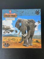 Vormpuzzel Freek Vonk olifant / safari, Ophalen of Verzenden, Meer dan 50 stukjes, Zo goed als nieuw