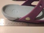 Crocs Slippers Maat 1 - Paars, Gebruikt, Crocs, Jongen of Meisje, Schoenen