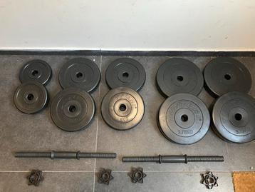 Tunturi Dumbbell Set - Compleet 28kg beschikbaar voor biedingen