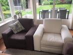 TE KOOP: mooie, z.g.a.n. fauteuil (Samos) van Goossens, Ophalen, Gebruikt, 75 tot 100 cm, 100 tot 125 cm